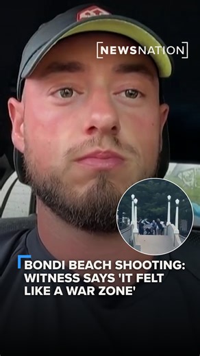 Jacob Barnfield, who helped apprehend one of the accused shooters during the Bondi Beach terrorist attack, joins "Elizabeth Vargas Reports" to discuss the events where 15 people were killed, and dozens remain in the hospital. Elizabeth Vargas Full story: https://www.newsnationnow.com/vargasreports/man-stomped-bondi-terorrist/ | NewsNation