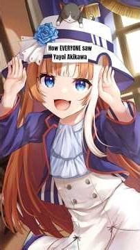 How EVERYONE saw Yayoi Akikawa #umamusumeprettyderby #umamusume #horsegirl #horse #cygames