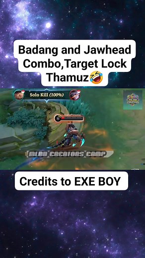 Badang and Jawhead Combo,Target Lock Thamuz end of the game Thamuz Bronze🤣 No copyright infringement is intended. I do not own the rights to this music/video/image. All rights belong to the owner." Full credit to the original owner: EXE BOY MOBILE LEGENDS BANG BANG #reelsvideoシ #reelsfbシ #fypシ゚ #MobileLegendsBangBang #viralshorts #trend #mobilelegends #virals #viralpost | Arjay Ladra