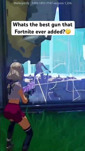 What’s the best gun in Fortnite #fortnite #fortniteclips