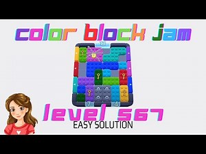 Color Block Jam Level 567 Easy Solution Walkthrough