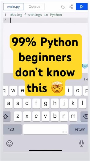 ❌ Still using + in Python?✅ Learn f-Strings in python 🤯 | Python Tips