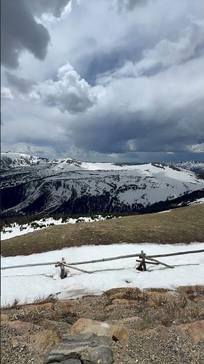 Epic Thunderheads Over the Rockies | Trail Ridge Road Viewpoint