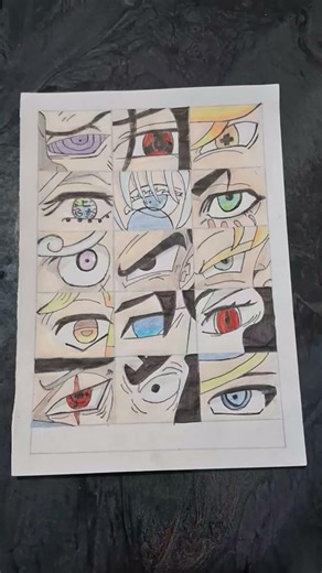 Anime arts by my tools# naruto#obito #anime eyes# obito arts