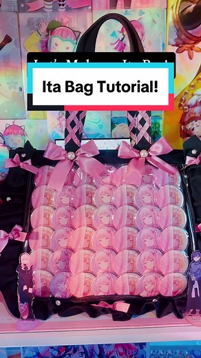 How to Make an Ita Bag with Badges - Tutorial