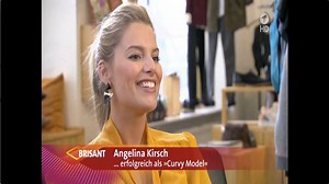 Heute im ARD bei BRISANT Today in german tv | Angelina Kirsch