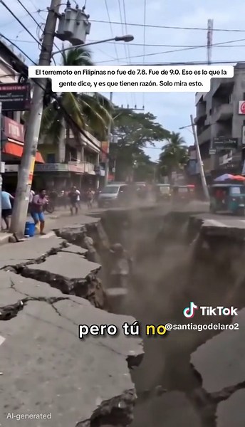 El terremoto en Filipinas no fue de 7.8. Fue de 9.0. Eso es lo que la gente dice, y es que tienen razón. Solo mira esto.