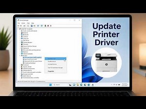 How to Update Printer Drivers on a Laptop Easy Guide