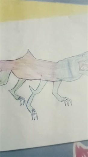 dinosaur hybrid #art part 1