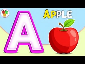 A is for Apple 🍏 | Fun ABC Phonics Song for Kids & Toddlers | Learn Alphabet with Sounds