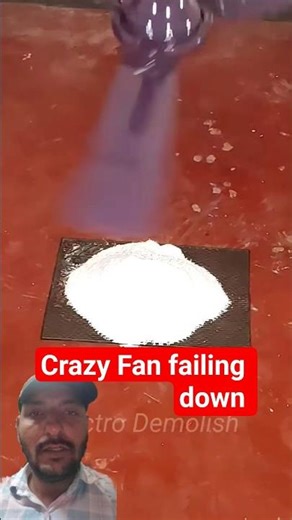 Crazt fan failing down new exprement #ceilingfan #ceilingfanrepair #kipasmurah #kipasangin