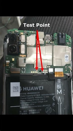 Huawei Y7 2019 Test Point and Panel scan