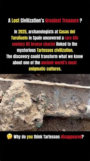 Rare Bronze Chariot Found in Spain