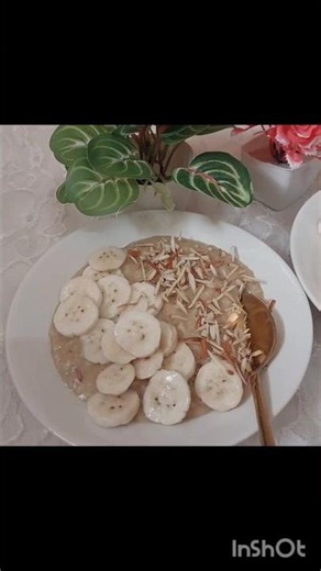 Creamy Banana Oats Recipe for Weight Loss 🥣 | Healthy Sweet Oatmeal Breakfast | No Sugar Recipe