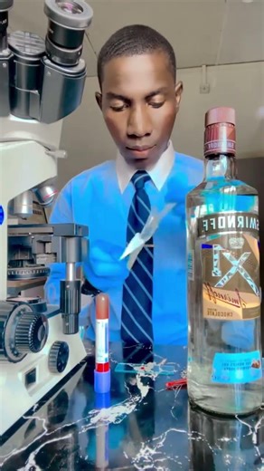 MUST STOP 🛑: How RBC Red blood cell looks like under microscope 🔬 😳 #lablife #alcohol #blood