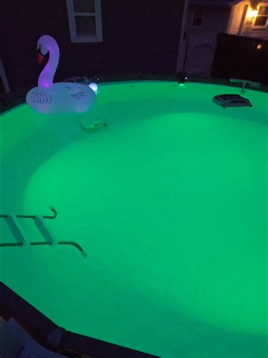 Stunning Above Ground Pool Lights Without the Fountain