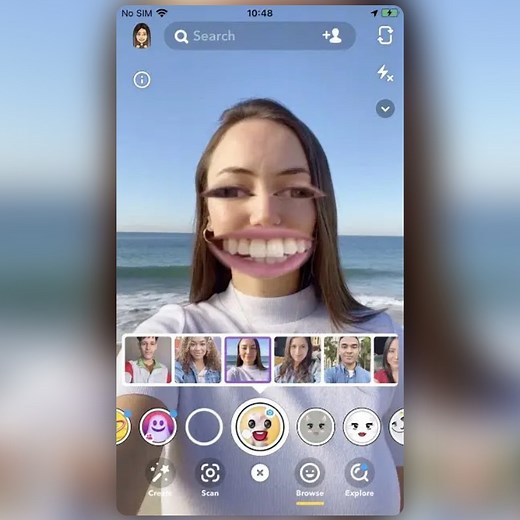 Face Builder Filter by Snapchat | Snapchat Lenses