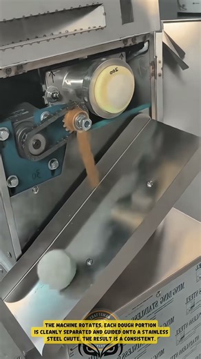 Portioning Dough into Uniform Cubes using a Rotary Cutting Machine – Good Tools and Machinery