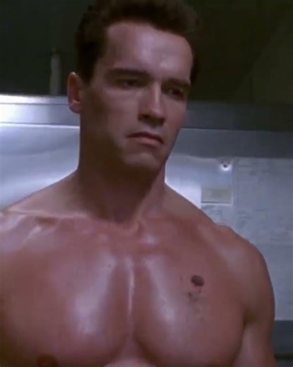 T-800 broke into a bar naked and was burned by cigarette butts