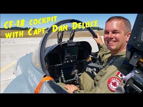 Learn about the cockpit of a CF-18 Hornet fighter jet of the Royal Canadian Air Force