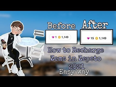 How to Recharge Zems in Zepeto using Codashop 2021