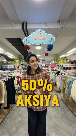 Aynimo Kids-Navoiy filiali on Instagram: "Ko‘plab mijozlarimizning talablariga binoan –50% chegirmamiz yana 3 kunga uzaytirildi! 🎉 📌 Aynimo Kids’da yilning eng katta –5️⃣0️⃣% AKSIYASI! Do‘konlarimizdagi maxsus qizil hududda joylashgan barcha qishki kolleksiya mahsulotlariga –50% chegirma amal qiladi. 🧥 Aksiya doirasidagi mahsulotlar: • Kurtkalar • Shapkalar • Shimlar • Sviterlar • Oyoq kiyimlar 📅 Aksiya sanalari: 22–23–24–25–26–27–28-yanvar 📍 Manzil: Aynimo Kids do‘konlarining barcha filial