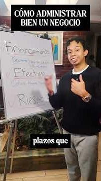 CÓMO ADMINISTRAR BIEN UN NEGOCIO?