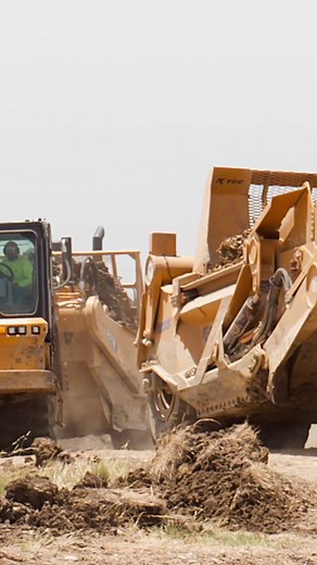Scraper action today. you move the dirt, we get the job ready for you! #earthwork #bluecollar #construction #fyp