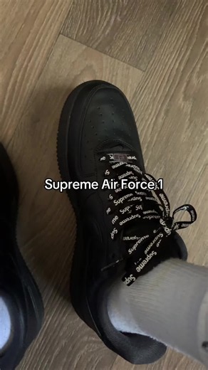 Nike Air Force 1 Low Supreme Black — Authentic Review & Details
