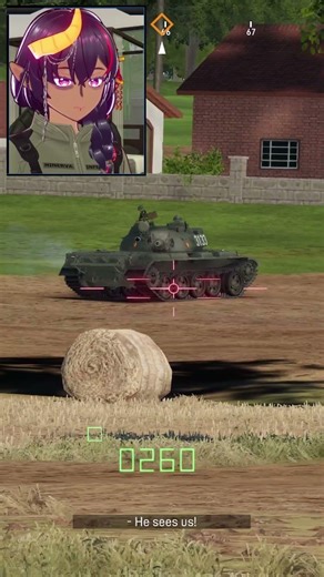 M1 Abrams vs 3 T-55 Tanks | Gunner HEAT PC! | VTuber #shorts