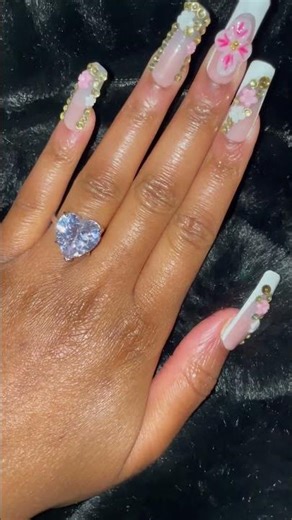 Trying the VIRAL press on nails💅 SHEIN Code🔍✨: 4C49A #diy #pressons #sheinhaul #nailinspo #fyp