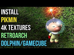 How to Install Pikmin 4K Texture Pack in RetroArch Dolphin