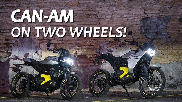 VIDEO: 2025 Can-Am Origin and Pulse Electric Motorcycle Review — High-Voltage or Dimly-lit Duds?