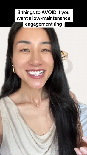 Low-Maintenance Engagement Rings for Busy Women