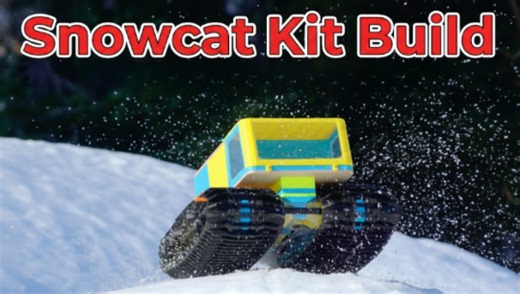 How to build a snowcat kit | RC snow vehicle tutorial