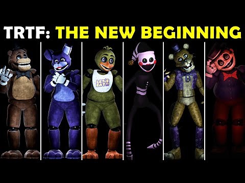 TRTF The New Beginning - All Jumpscares, Extras, Ending
