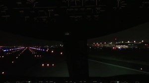 166K views · 13K reactions | "THE departure" コックピットからの離陸動画です☆ 今回は夜バージョン♪（＠福岡・1分15秒） ※操縦席後方の補助座席より、撮影スタッフが許可を得て撮影しております。 | ANA.Japan | Facebook