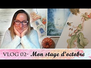 VLOG 02 - Avant et après mon stage d'aquarelle en immersion en Bretagne - Virginie Lucas Aquarelle