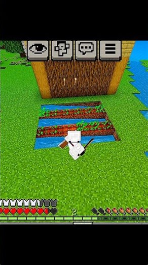 Minecraft Easy Farm 😍 | Unlimited Food Farm 🌾 #shorts #minecraft #gaming