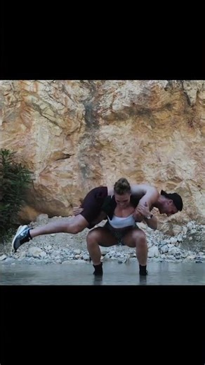 strong girl lift and carry man part 129 #stronggirl #piggyback #liftandcarrychallenge