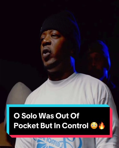 O Solo Was Out Of Pocket But In Control 😳🔥 #battlerap #rapbattle #hiphop #rap #funnyvideos