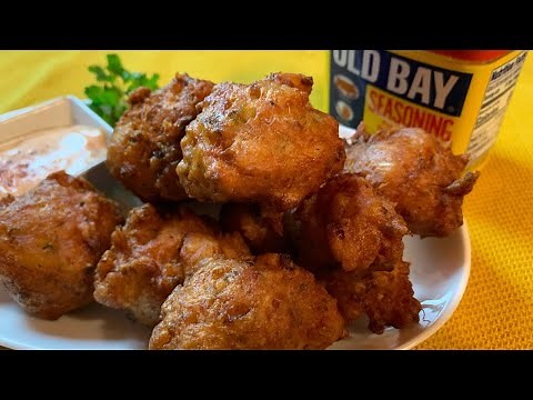 Maryland Style Blue Crab Fritters