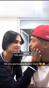 Trying the trend to kiss your best friend #KissingMyBestFriend #FriendsWhoKiss #BFFLove #BestieKisses #FriendshipGoals #kisses #couplegoals #FriendsKiss | Kissing My Bestfriend