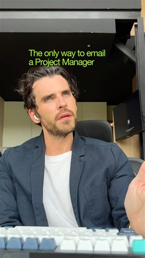 The only way to email a Project Manager