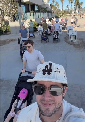 Something special is starting to happen here. Every Saturday Stroll more incredible dads show up. Guys looking to connect, grow and help build this amazing community together. If you’ve been watching from the sidelines, this is your sign to come check it out. Our next stroll is March 14th in West Hollywood in partnership with @Commondad and presented by @Tommee Tippee North America. Bring the whole fam and expect and a few surprises. RSVP in bio. Come stroll with us.