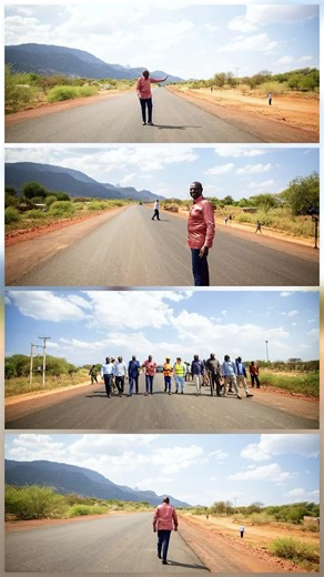 🚧🚀 “Roads, Not Rhetoric!” Ruto Takes Development to the Hills of West Pokot President William Ruto today inspected the ongoing construction of the Barpelo–Tot–Marich Pass Road in Lomut, Sigor, West Pokot County, a game-changer infrastructure project slicing through one of Kenya’s most rugged terrains. The road is set to unlock trade, boost security, ease movement, and finally connect remote communities to markets, schools, and healthcare. This is boots-on-the-ground leadership—turning forgotte