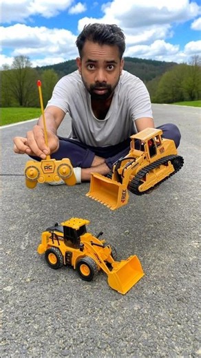 2 ta Remote Control jcb bulldozer unboxing