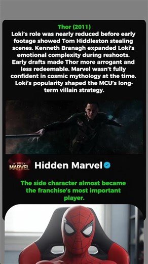 Thor (2011), The Villain Who Was Almost Cut Entirely 🌩️ #thor #marvel #mcu