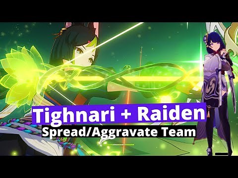 C0 Tighnari + Raiden, Sucrose, Bennett - Quicken Team | Build at the End [Genshin Impact]