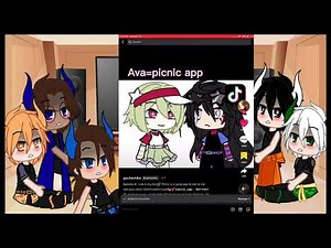 Mid react to Ava as random Gacha tiktoks pt1/?